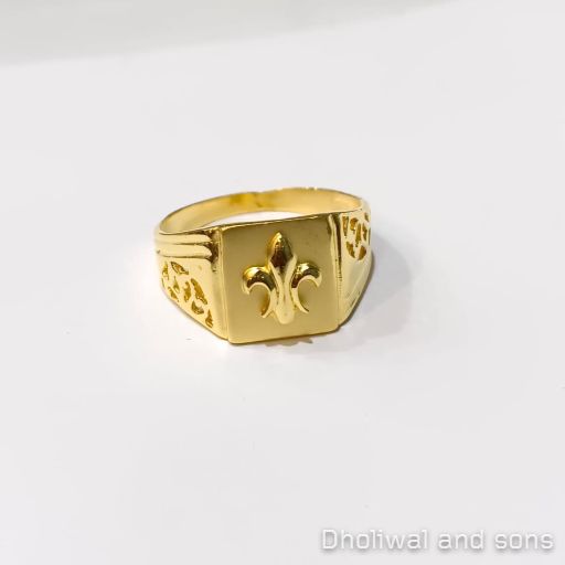 Mens Solid Gold ring