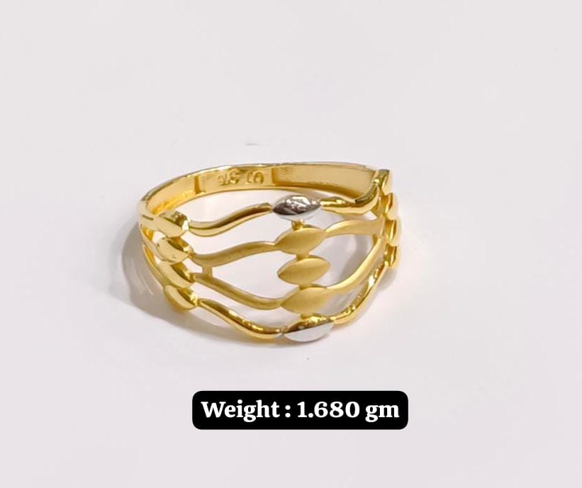 Gold Ring Ladies Plain