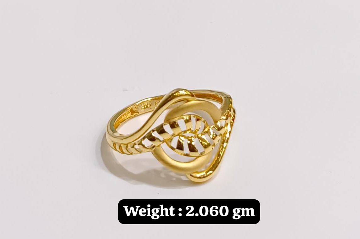 Gold Ring Ladies Plain