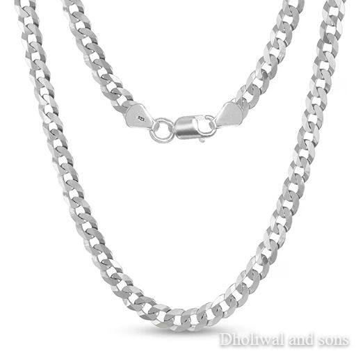 925 Silver Solid Mens